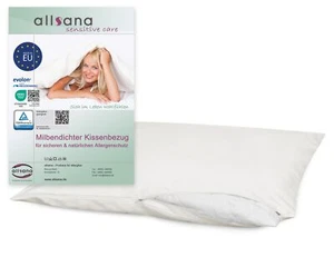Allergiker Kissenbezug 40x80 cm | Allergie Bettwäsche | Anti Milben Encasing ... - Bild 1 von 6