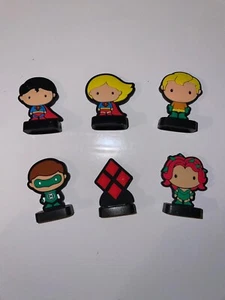 DC Herostix Circle k Lot of 6 Superman/Aquaman - Picture 1 of 1