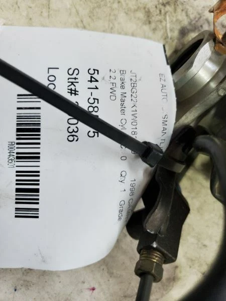 Toyota Camry 1994-2001, cilindro maestro de freno con ABS, 2,2, TRACCIÓN DELANTERA, PN: 47201-33130 Foto 1 de 3