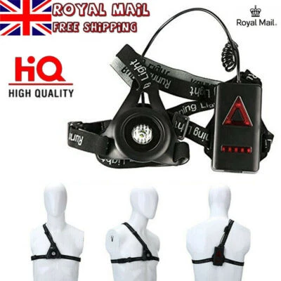 Night Outdoor Running Light for Runner Chest LED Lamp Safety Jogging Run Tourch - Image 1 of 4