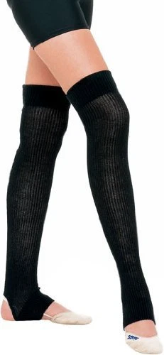 Calentador de piernas Sasaki Japón RG gimnasia rítmica sobre la rodilla negro Foto 1 de 1