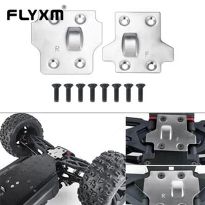 Front & Rear Skid Plate Bottom Chassis Armor Protection For 1/8 RC ARRMA KRATON - Picture 1 of 11