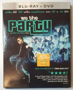 We the Party (Blu-ray/DVD,2012,2-Disc Set) Brand New! Factory Sealed! USA! - Imagen 1 de 2