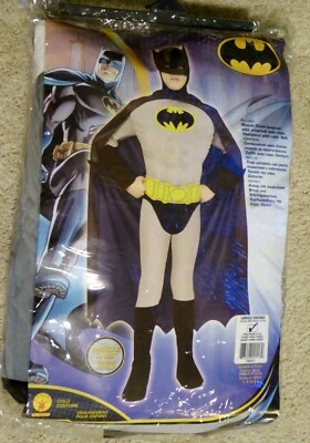 NWT! RUBIE'S BATMAN MUSCLE CHEST CHILD COSTUME, LG (12-14) FAST SHIP!! - Image 1 of 2
