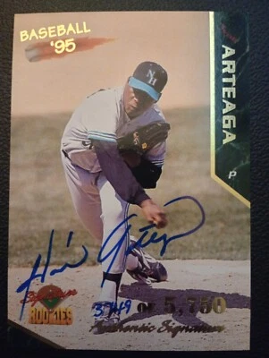1995 Signature Rookies Ivan Arteaga AUTOGRAPH Rockies /5750 - Image 1 of 2