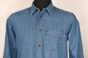 Nudie Jeans Hebbe Humble Denim Shirt Men's size S - Picture 1 of 7