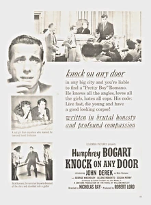 1949 HUMPHREY BOGART movie star film vintage PRINT AD Columbia Pictures - Picture 1 of 1