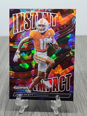 🌟 NEW 🌟 JALIN HYATT INSTANT IMPACT RED ICE PRIZM RC 2023 Panini Prizm - Image 1 of 2