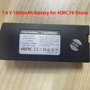 7.4 V 1600mAh Battery for 4DRC F6 Drone Quadcopter - Picture 1 of 2