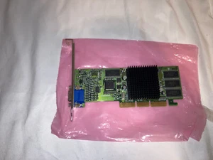 New Jaton 3DForce2 MX 32 AGP 4x graphics card, GeForce2 MX Zotec VGA GPU Nvidia - Picture 1 of 11