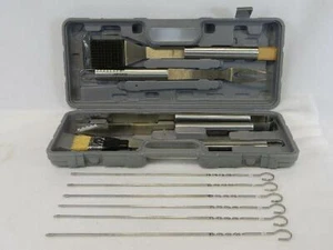 Chefmate Stainless Steel 10-Piece BBQ Tool Set New In Hard Case - Picture 1 of 1