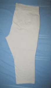 Womens NYDJ Stretch Ira Relaxed Ankle Jeans. Size 22W Tan. 22 1/2" Inseam. - Picture 1 of 3