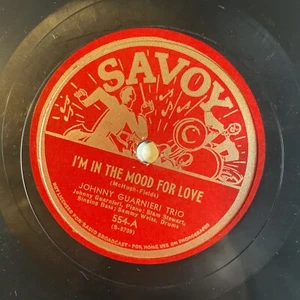 10" 78 RPM-Johnny Guarnieri Trio-That Old Black Magic/I'm in the Mood for Love - Picture 1 of 4