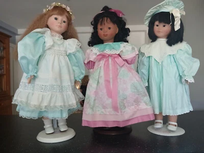 Lot 3 poupées Corolle 52 cm TBE - Photo 1/4