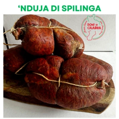 Nduja di Spilinga Artigianale Piccante Offerta 3 Pezzi da 410gr TOTALE kg 1,2 ca - Image 1 of 3