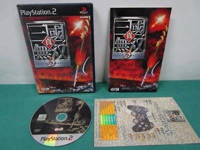 PlayStation2 Shin Sangoku Musou 3. included item list. PS2. JAPAN GAME. 38437 - Image 1 of 4