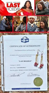 LAST HOLIDAY: Queen Latifah Screen Worn Earrings w/Studio COA - Picture 1 of 6
