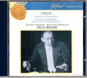 Richard Strauss:Death and Transfiguration & Symphonia Domestica :  Fritz Reiner - Picture 1 of 2
