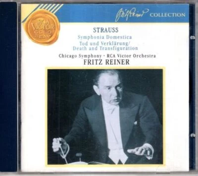 Richard Strauss:Death and Transfiguration & Symphonia Domestica :  Fritz Reiner - Image 1 of 2