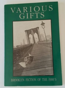 Various Gifts Brooklyn Fiction Of The 1980s 1987 Borough of Brooklyn 8vo SC VG+ - Imagen 1 de 12