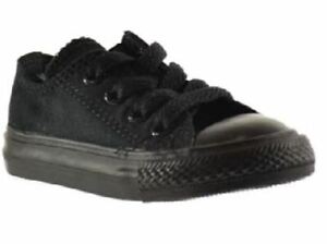 Converse Chuck Taylor OX Baby Shoes Black 714786f Size 5