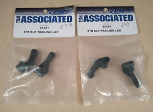 2 Packages Team Associated 9581 RC10 B4 T4 Steering Block Vintage RC Parts - Picture 1 of 4