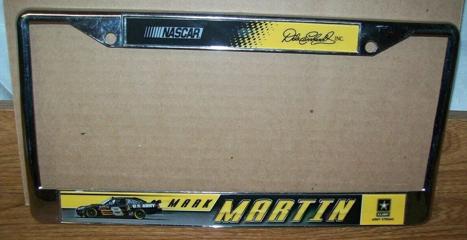 MARK MARTIN #8 ARMY WINCRAFT METAL LICENSE PLATE FRAME Foto 1 de 1