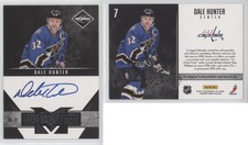 2011-12 Limited Men of Mayhem Signatures /99 Dale Hunter #7 Auto