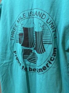Vtg 80’s TMI THREE MILE ISLAND MIDDLETOWN, PA Nuclear Industry T Shirt Medium M - Picture 1 of 5