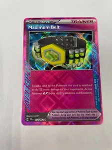 Maximaler Gürtel 154/162 Ass Spezifikation NM Trainer seltene temporale Kräfte Pokemon TCG - Bild 1 von 2