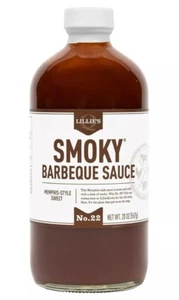 Lillie's Q Smoky BBQ Sauce 20 oz - Memphis Style Sweet - Glasflasche - Bild 1 von 2