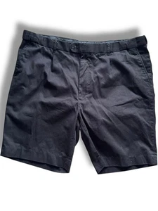 Men’s Black Chino Shorts Petter Christian Size 44 Waist Excellent Condition - Picture 1 of 9