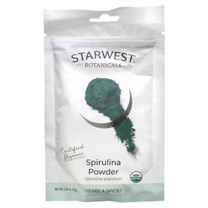 Organic Spirulina Powder, 2.47 oz (70 g) - Picture 1 of 2