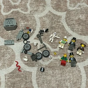 Lego Abenteuer Minifigur Lot Dr Kilroy Sam finster Johnny Thunder Gail Storm - Bild 1 von 1