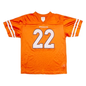 NFL Denver Broncos Home #22 Anderson Boys Jersey Naranja EE. UU. Cuello en V L - Imagen 1 de 6