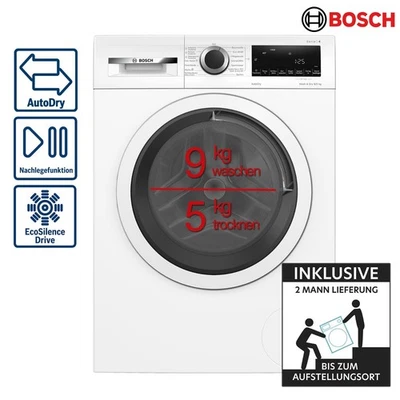 BOSCH Waschtrockner Serie 4 9/5 kg 1400 U/min. Auto Dry Iron Assist WNA13441 2ML - Bild 1 von 4