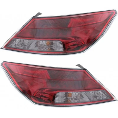 For 2012-2014 Acura TL Tail Light Driver Passenger Pair w/Bulbs - Изображение 1 из 4