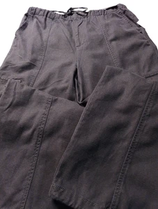 Kensie Jeans The Parachute Negro Cordón Dobladillo 6 Bolsillos Talla 8/29 Nuevo con Etiquetas - Imagen 1 de 14