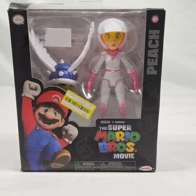 Figura de acción Nintendo The Super Mario Bros. Movie Peach Winged Blue Shell Jakks Foto 1 de 4
