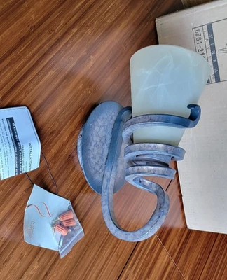 Arandela de banheiro Minka Lavery ML 6761-211 bronze 1 luz da coleção Tofino - Imagem 1 de 2