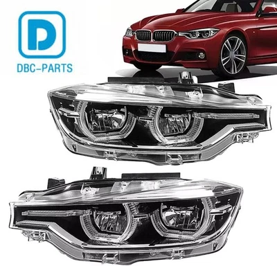 Faro LED sin AFS para 16-19 BMW Serie 3 F30 320i 340i 330i Faro LH RH Foto 1 de 4