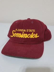 Vintage Florida State Seminoles Hat Cap Sports Specialties RARE Snapback - Picture 1 of 14