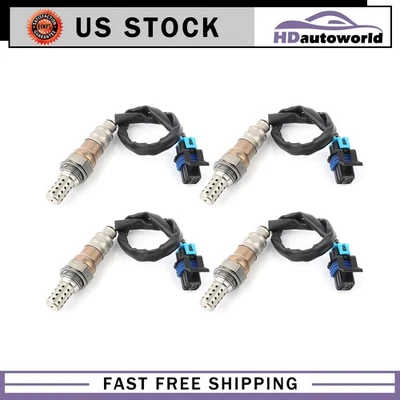 4X Oxygen O2 Sensor for 12-2015 Chevrolet Caprice 3.6L Upstream Downstream - Image 1 of 4
