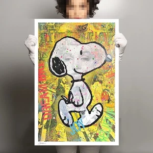 About Snoopy – Print Limited Edition on paper, Giclee Print, Pop Art, Cartoons - Picture 1 of 3