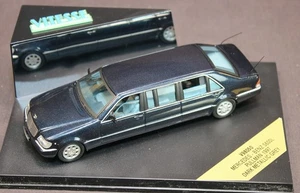 Mercedes Benz S600L Pullman Limousine 1:43 Car Diecast Vitesse - Foto 1 di 6