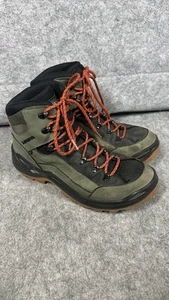 Lowa Renegade Gore-Tex GTX Men's Size 9.5 Mid Waterproof Hiking Boots Green - Picture 1 of 8