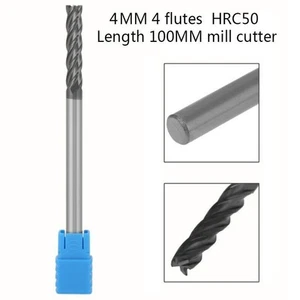 Professional Grade Tungsten Carbide End Mill with Extended Cutting Lengths - Picture 1 of 8