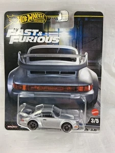 Hot Wheels Fast N Furious Porsche 911 Carrera RS 3.8 Silver Die Cast - Picture 1 of 3