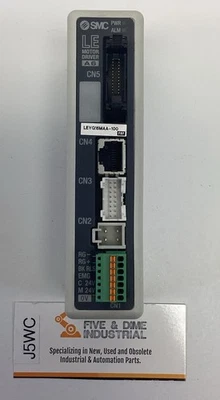 SMC LECA6P3D-LEYG16MAA-100 Step LE Motor Driver Controller 24VDC - Image 1 of 4