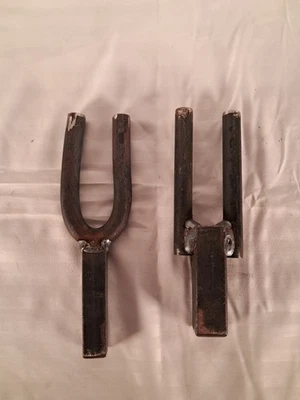 Blacksmith Hardy Twisting Tools 1/2" & 3/4" . 2 Tools, Very Solid.  F - Image 1 of 3